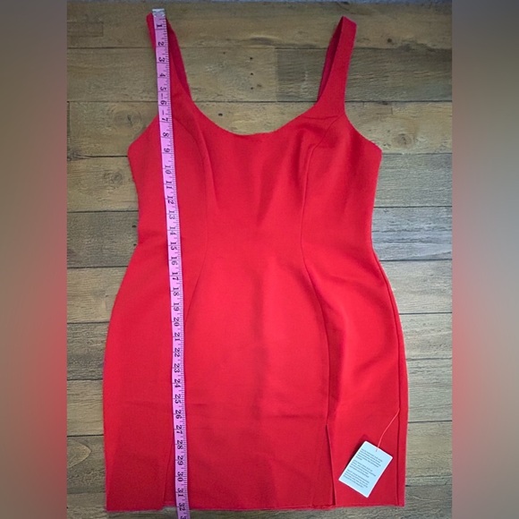 ASOS Red Sleeveless Cocktail Mini Dress - Picture 5 of 12